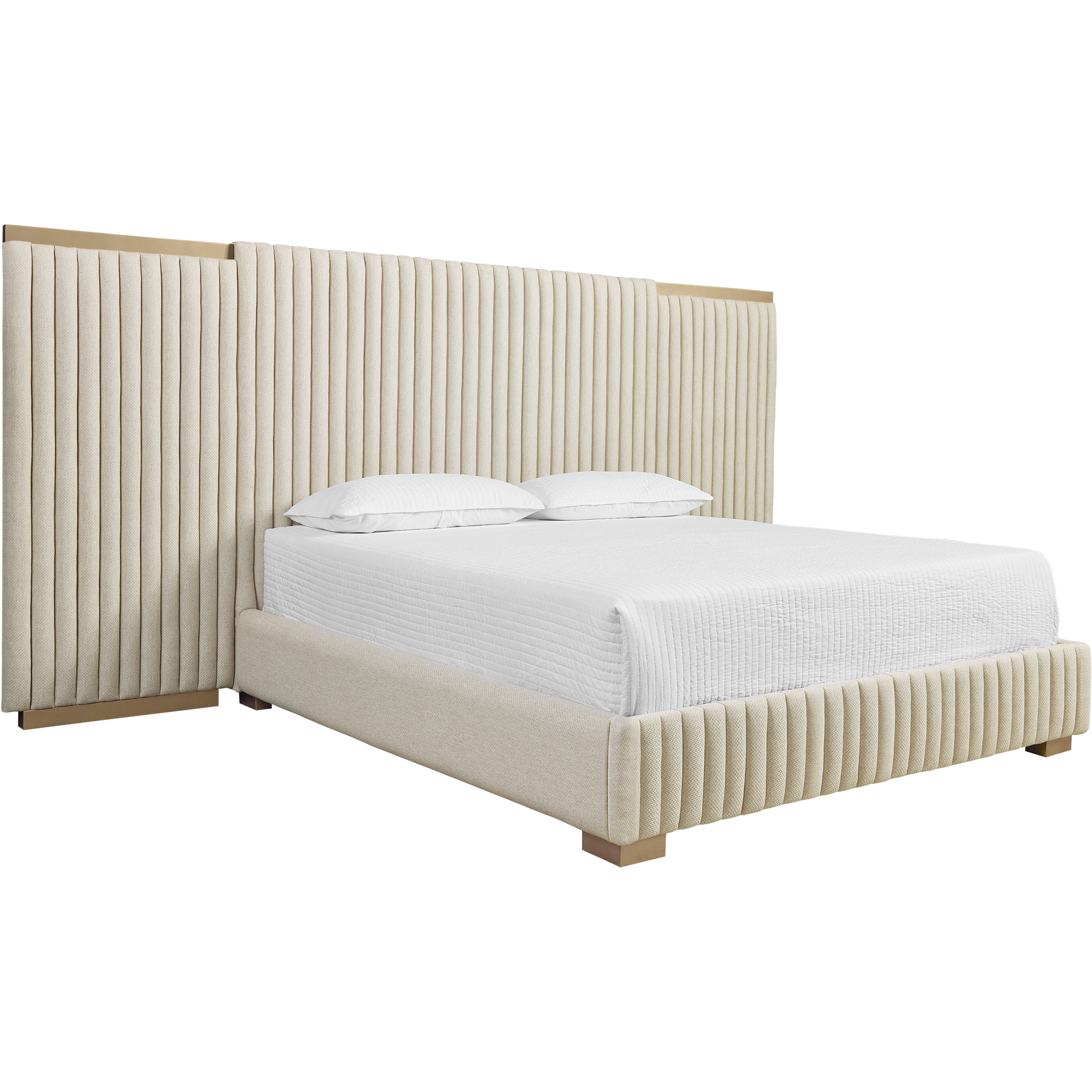Tarrant Monument Oatmeal Bed, King